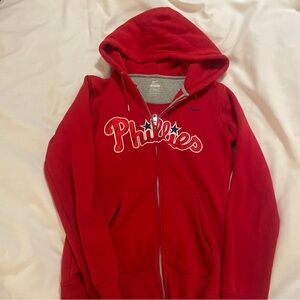 Nike Red Phillies Kids Hoodie